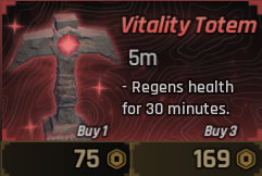 MMOJUGG The Forge Vitality Totem * 3 Details View of Item Function and Use